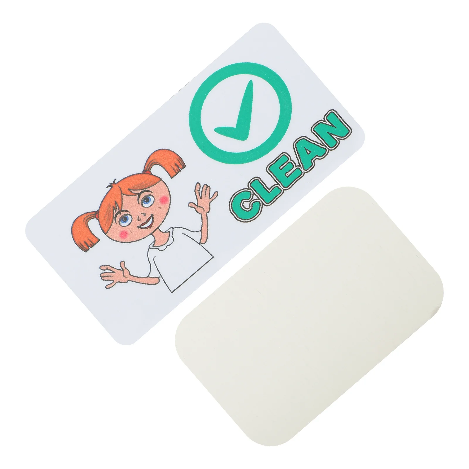 Dishwasher Magnet Clean Dirty Sign Double Sided Washing Machine Indicator Cartoon Kitchen Accessories Magnetic Guide for Home