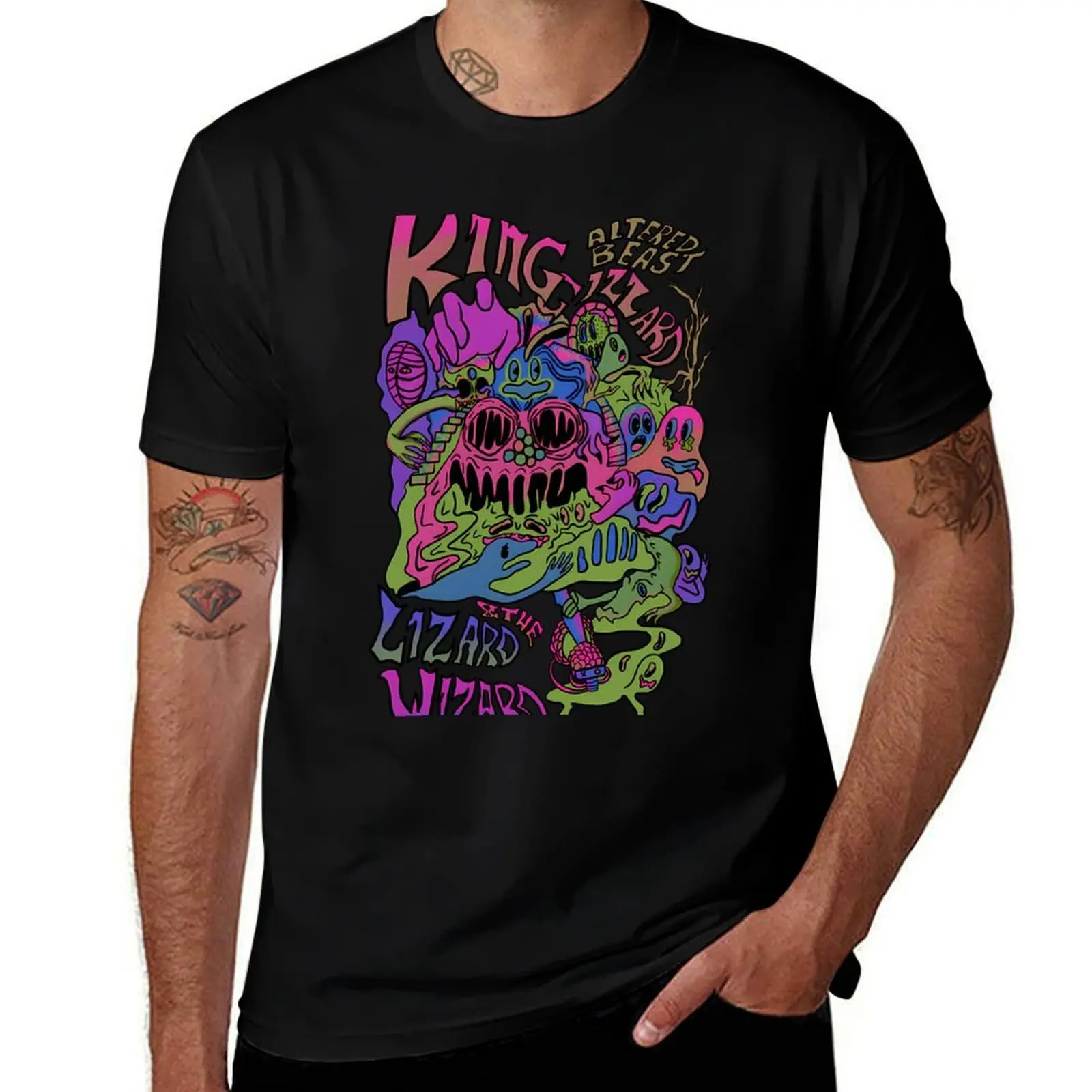

King Gizzard and The Lizard Wizard - Altered Beast T-Shirt Fashion Casual Short Sleeve T-Shirt