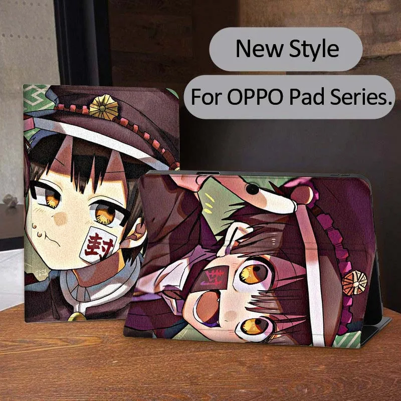 

T-Toilet T-Bounds Hanakos kuns Tablet Case For OPPO Pad 2 3 4 11 SE X Air 2 Neo Pro 12.1 10.36 11 11.4 13.2 Inch