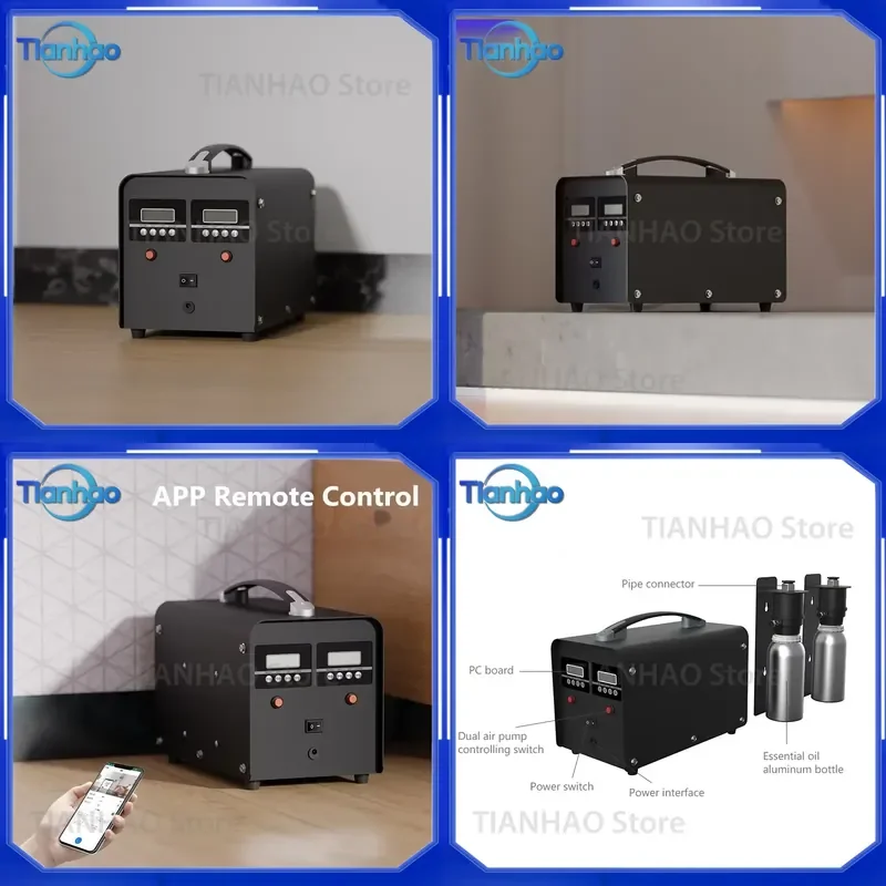 Commercial Air Fragrance Machine for Small Shopping Mall HVAC Fragrance Delivery System Unique Scent Diffuser