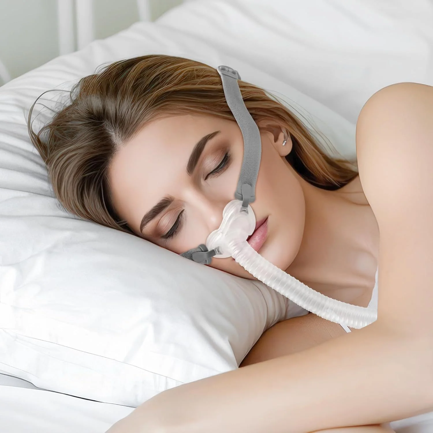 P10 Nasal Pillow is suitable for ResMed AirFit P10 nasal pillow replacement pad silicone soft cushion CPAP mask. - view 6