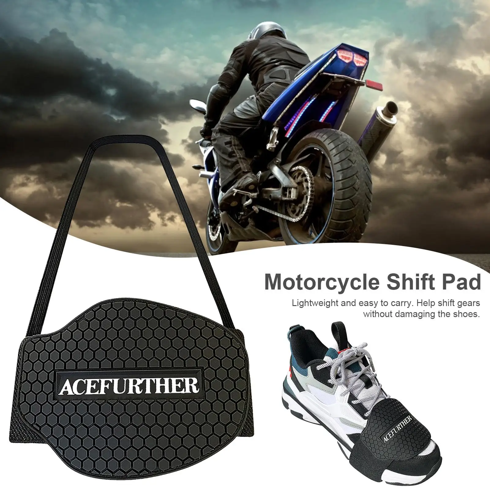 Motorcycle Shoes Protective Motorbike Moto Gear Shifter Men Shoe Boots Protector Boot Cover Shifter Boot Protector