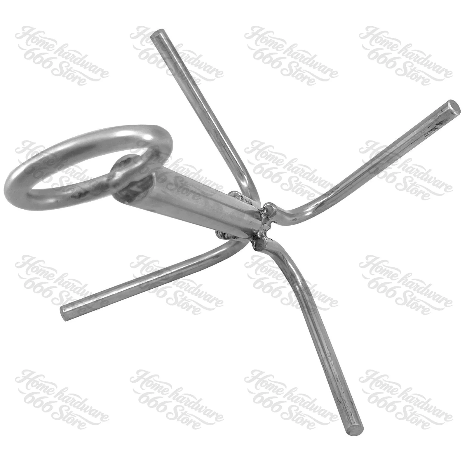 Stainless Steel 4 Four-claw Anchor, Multi-claw Anchor, Marine Grappling Hook, Marine Yacht, Hardware Accessories