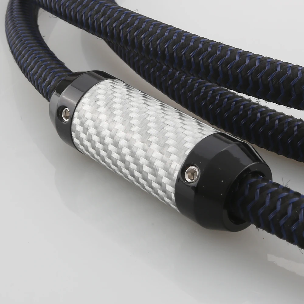 Anillo con núcleo de fibra de carbono para Audio y vídeo, Cable de alimentación Coaxial de 4x11MM, gran oferta, CR11W