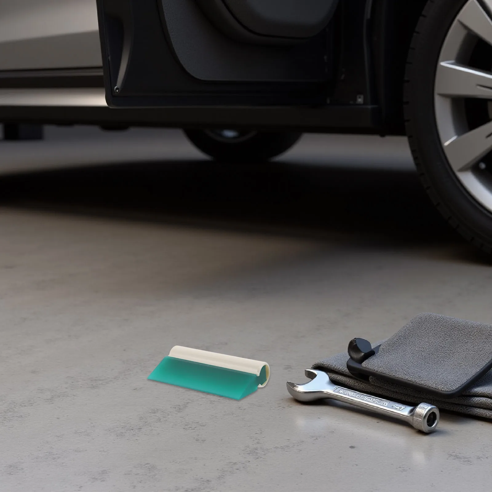 

Vinyl Wrap Squeegee Tool for Car Film Application - Ergonomic Design Window Tinting Squeegee for Smooth Vehicle Wrapping and