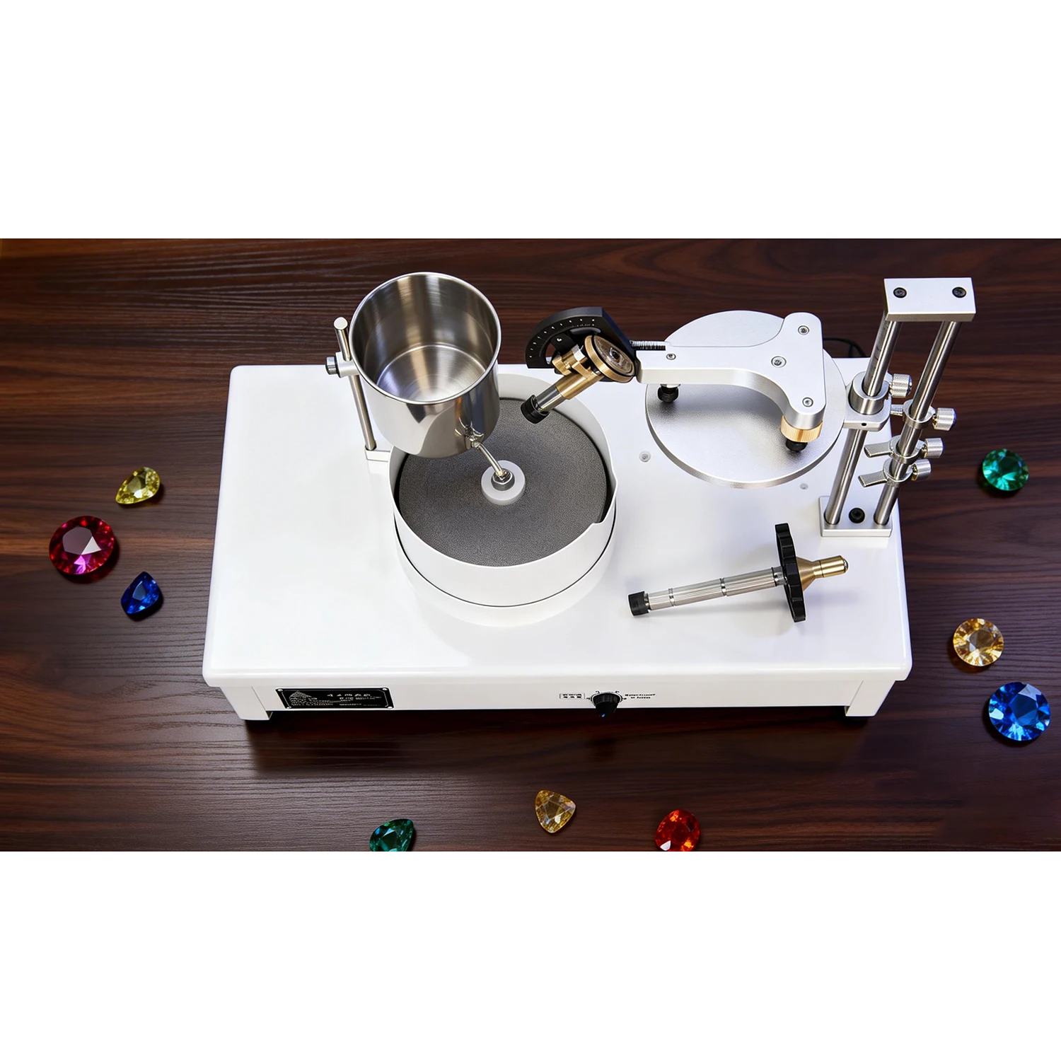 KW-20A Gem Grinding Machine, Digital Gem Jade Jewelry Polishing Machine, Metal 220V