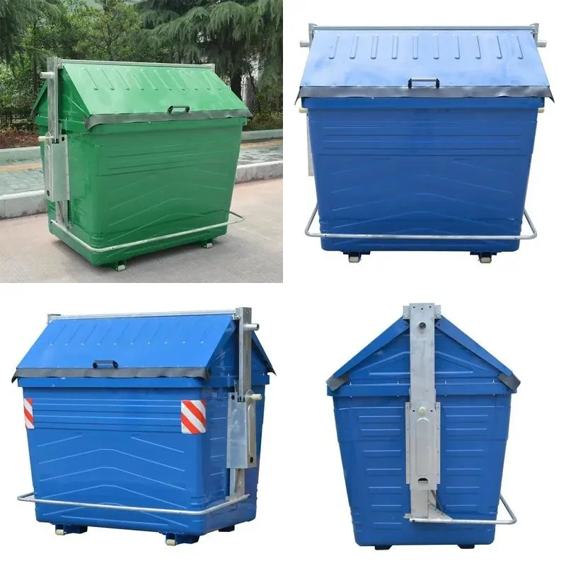 2400L Steel City Street Dumpster Automatic Waste Bin Supplier Bestseller