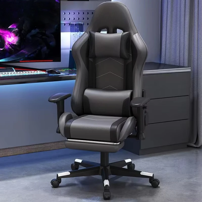 Comfortable reclining lift rotating human chair engineering nylon base with wheels