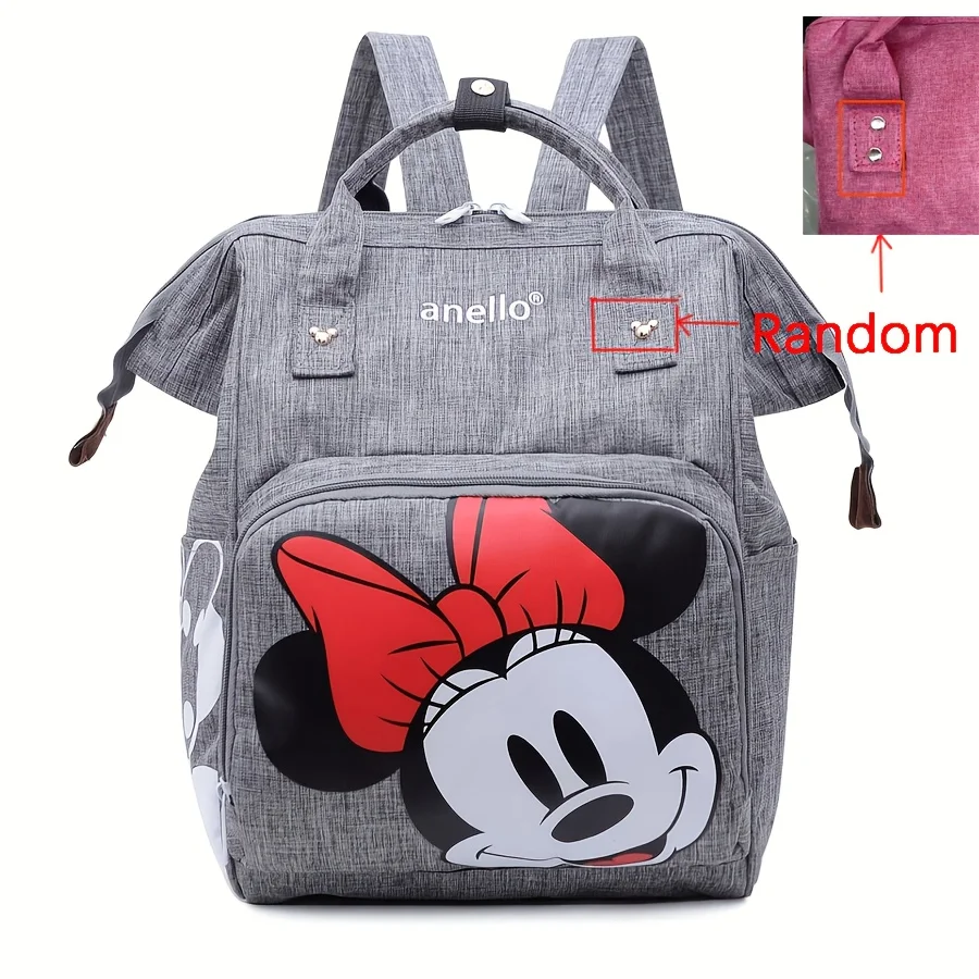 Mickey Mouse Women Travel Backpack Lightweight Unique Design Casual Outdoor Everyday Shoulder Bag