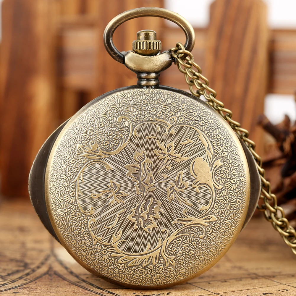 Creative Vintage Hollow Eye Pendant Quartz Watch Souvenir Sweater Chain Pocket Watch With Personality Gift