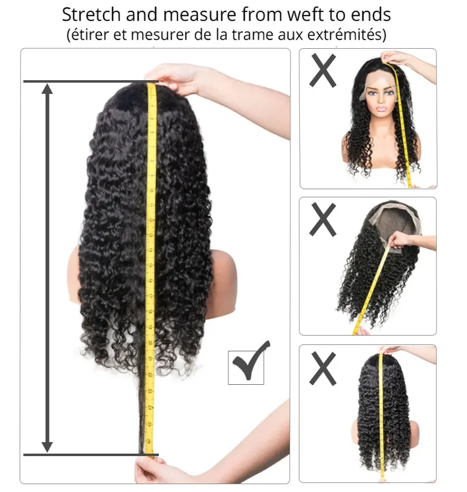 260% Density 13x6 Body Wave Lace Front Wigs Human Hair Pre Plucked 13x4