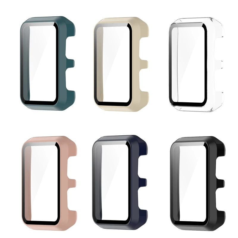 Anti-Scratch ฝาครอบป้องกันกรณีปกป้องหน้าจอ Fit สำหรับนาฬิกา D smartwatch ฟิล์มแก้วสวมใส่ Hard
