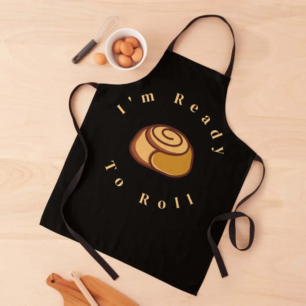 

I'm Ready To Roll Apron Home Supplies kitchen gadgets painters Barista Apron