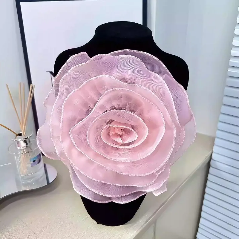 

New Multi Color Exquisite Multi Layer Three Dimensional Flower Tie Chest Flower High End Wedding Dress Clothing Pin Decoration