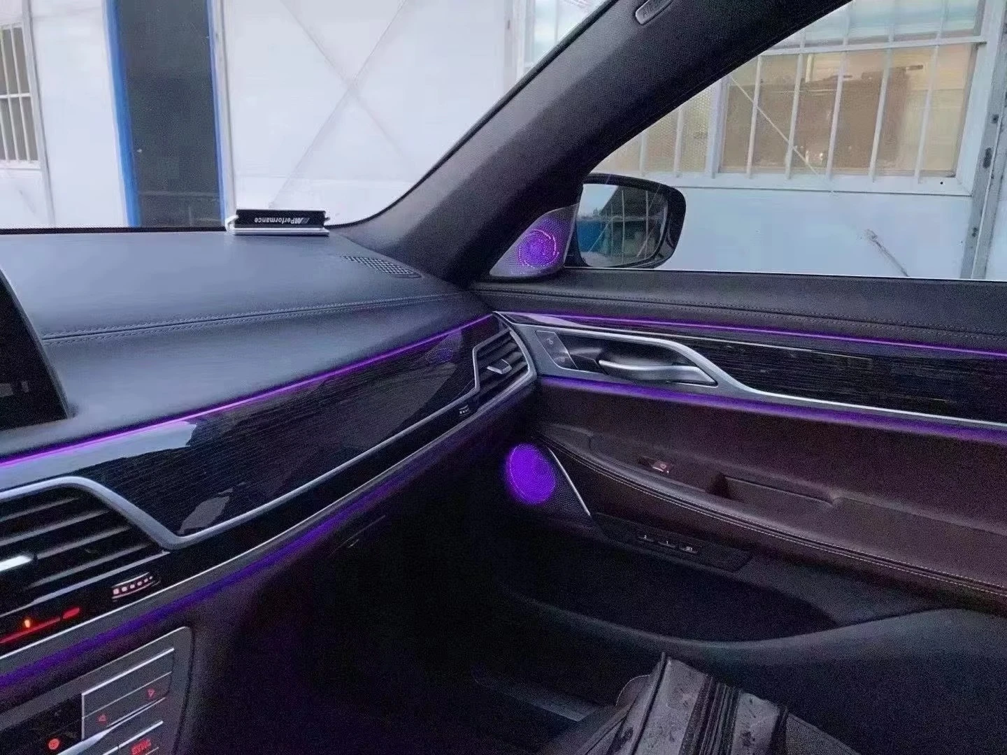 HYD B&W Speaker Cover 13 Pcs Ambient Light for  Series X6 G06 Car Ambient Lighting