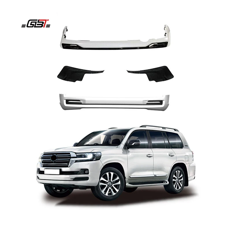 

ZAIQU Factory LC200 Bumper Lips Accessories E Model Upgrade Parts for 2016-2020 Land Cruiser 200 Series LC200 Bodykit