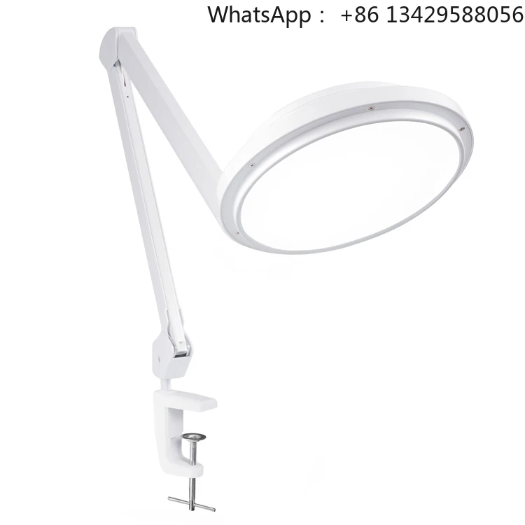 

LED Beauty Salon Lamp Office Desk Light for Brightness Computer Light Dimmable Led Desk Light Metal Swing Arm Table Lamp