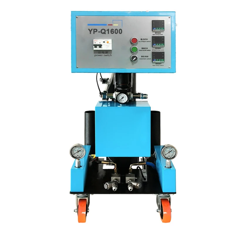 

Небольшая машина для распыления пенополиуретановой пены высокого давления. Новое оборудование для распыления полиуретановых стен для внешнего хранения холода по цене.