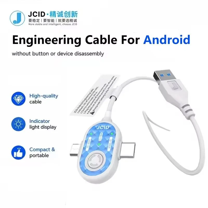 JCID iP Android Series DFU-Wiederherstellungskabel Automatische DFU-Eingangsleitung Firmware-Flash-System Reparatur Diagnose Wartung – Detail 5