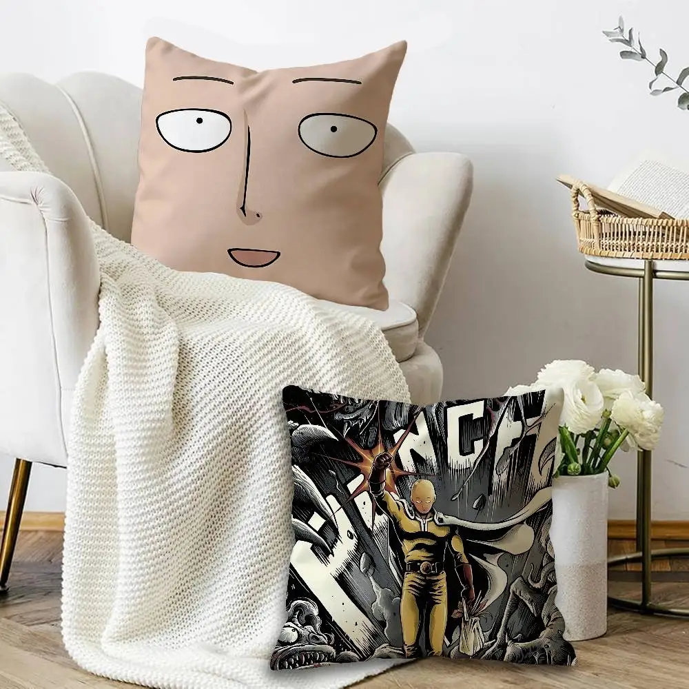 One P-Punch S-Saitama M-Man Pillowcases Home Bedding Decorative Pillow Cover Wedding Super Soft Pillow Case