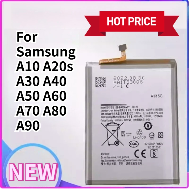 

Brand New Mobile Phone Batteries for Samsung A10 A20s A30 A40 A50 A60 A70 A80 A90