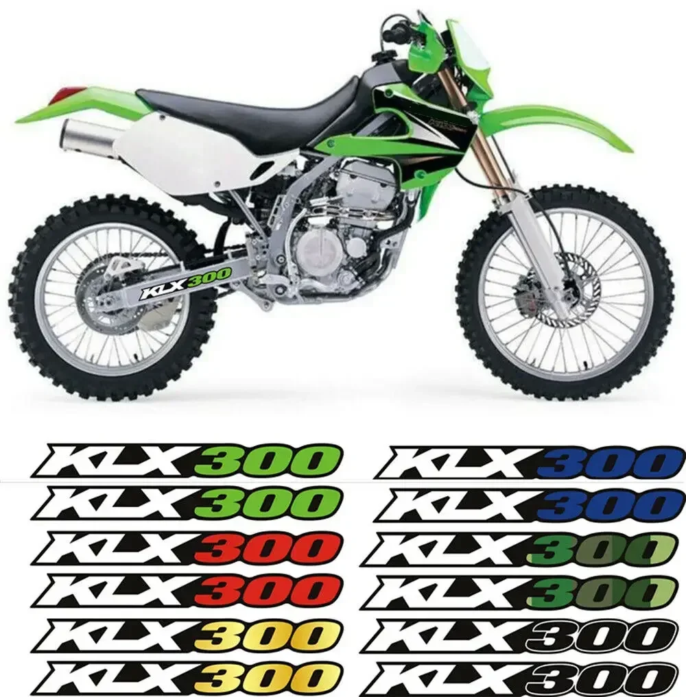 Swing Arm Chain Drive Box Reflective Stickers Motorcycle Decorate Decal For KAWASAKI KLX300 KLX300SM KLX300R KLX 300 300SM 300R