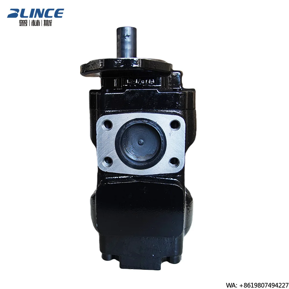 Parker Hannifin 20/903200 JCB 3CX Backhoe Loader Twin tandem Hydraulic Oil Pump 41 + 29 CC/REV 2 Stage Hydraulic Gear Pump