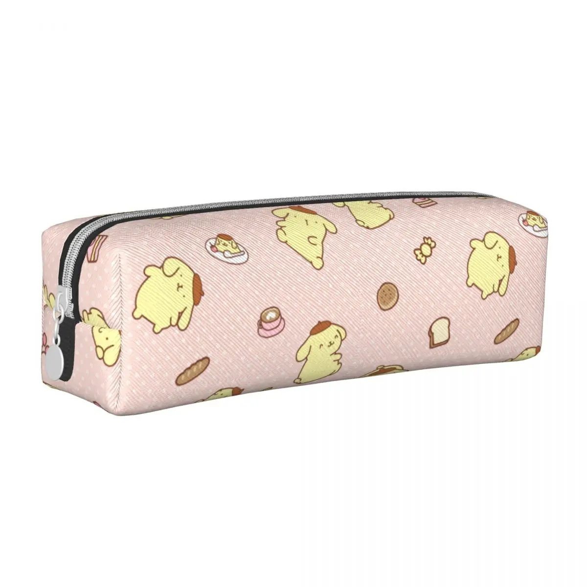 Creative Pompompurin Kawaii Pencil Cases Pencil Box Pen Holder Kids Big Capacity Bag Students School Zipper Stationery