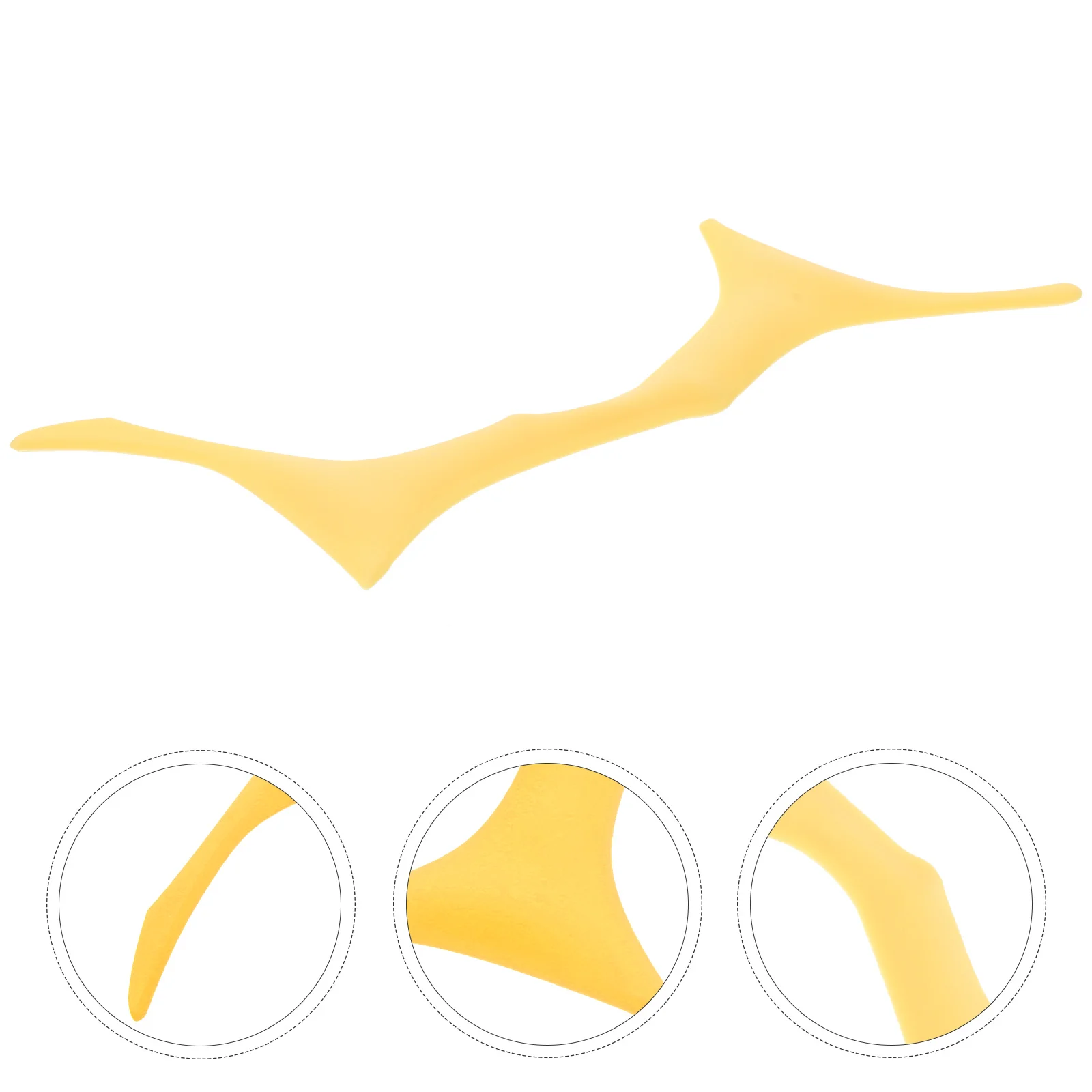 Siliconen make-up tools Wenkbrauwstencil Roze schoonheidshulpmiddelen voor vrouwen Gemakkelijk vast te houden Professioneel ontwerp Geschikt voor alle huidtypes