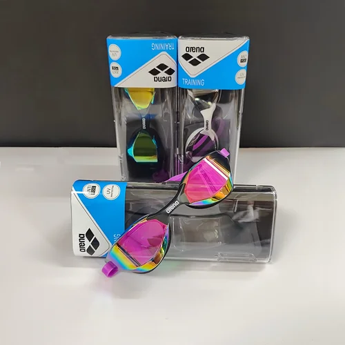 Imagen 2 del producto Gafas de natación galvanizadas ARENA HD originales, lentes de alta transparencia, entrenador de carreras profesional recomendado, Unisex