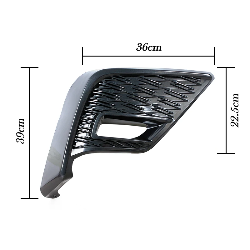 Fog Light Cover For Lexus CT200h Front Bumper Fog Lamp Grille Cover Front/Rear Honeycomb Shape Fog Light Bezel view 3
