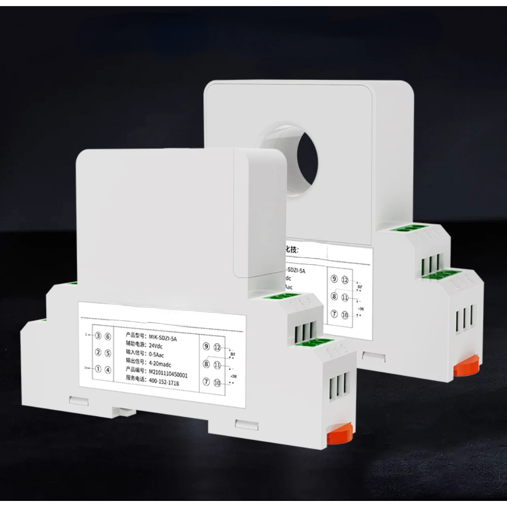 

American DC current transducer 4-20mA Punching Module Electric Current Sensor Isolation DC10A5