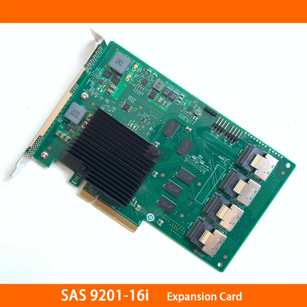 SAS 9201-16i For LSI Expansion Card 6Gb/s 16-Port SATA / SAS Host Bus Adapter Card Original Quality Fast Ship