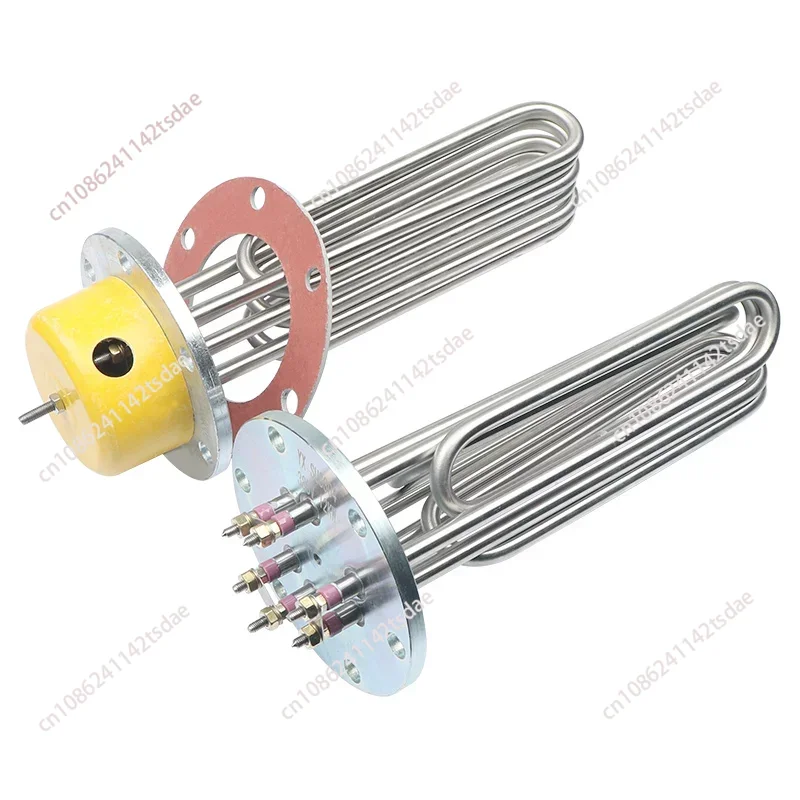 380V 12/18/24KW Electric Heating Tube, Steam Generator Steam Boiler Steaming Machine Heating Tube for Steam Engine Boiler
