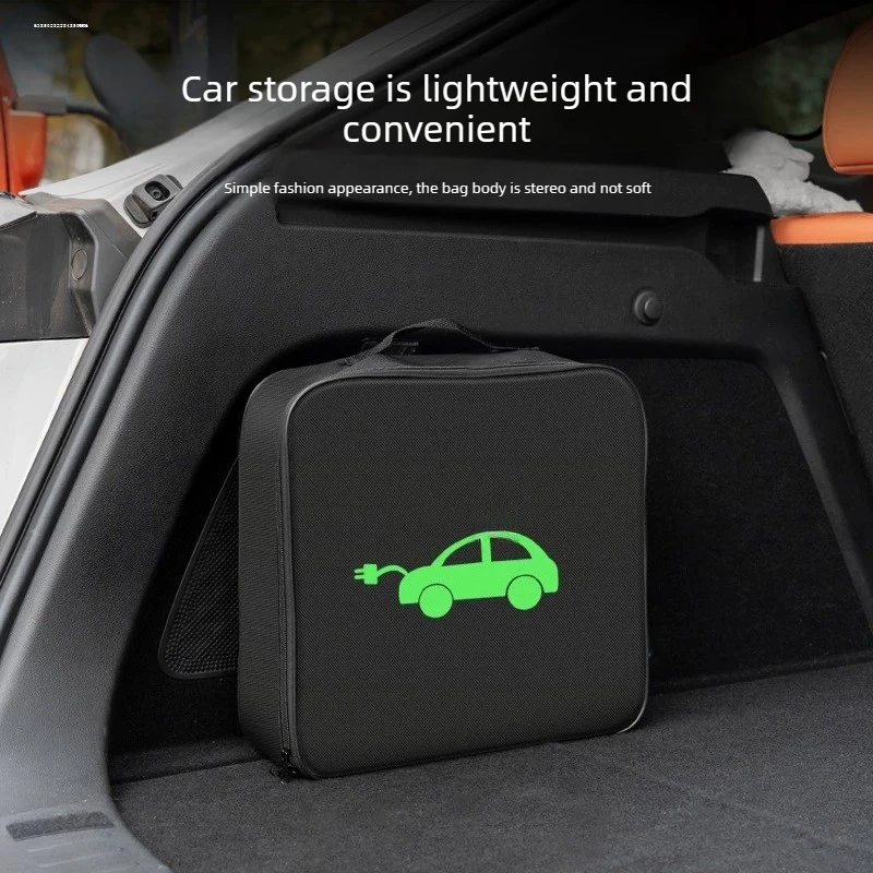For Suitable for Haval Menglong, Car Interior Accessories, Trunk Storage Box and Charging Gun Storage Bag