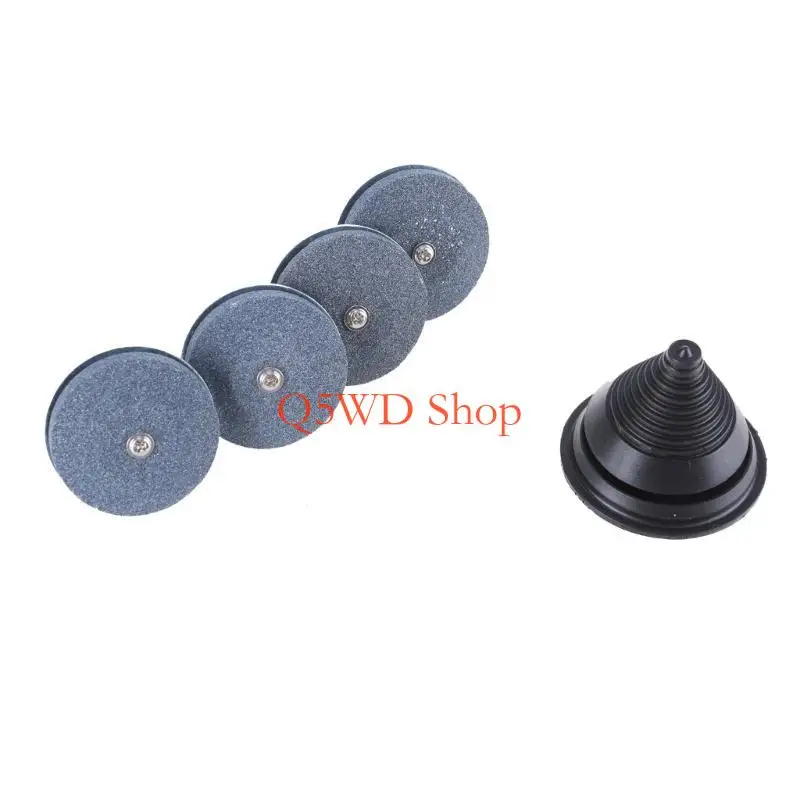 

Q5WD 4pcs Quick Sharpen Lawnmower Cutter Set With Lawmower CutterSharpener For Improve Cutting Efficiency
