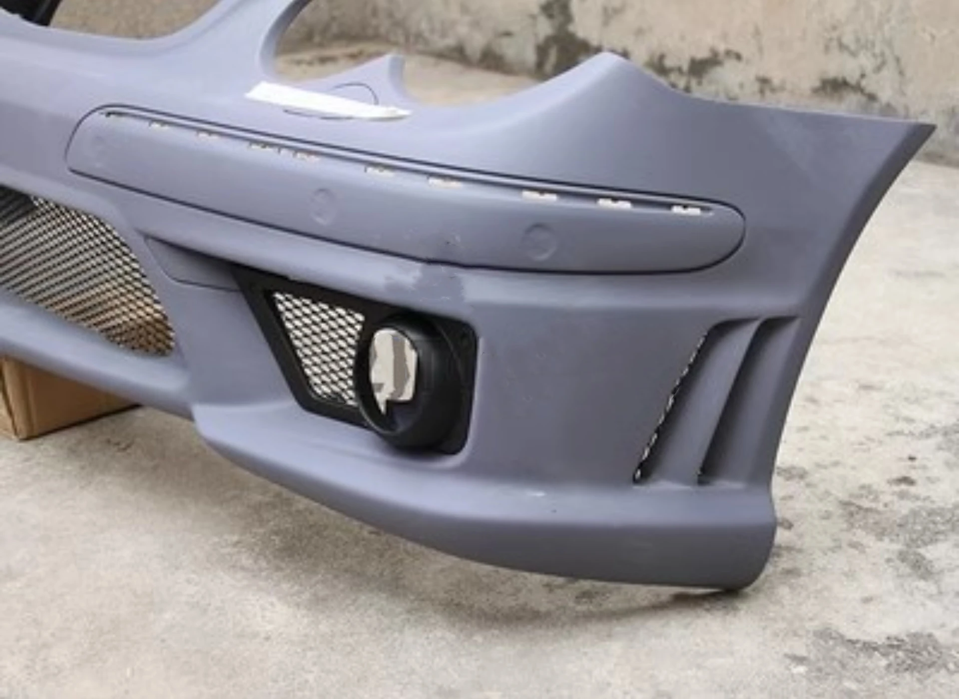 Resin Front Rear Bumper for Mercedes Benz CLK Class W209 CLK200 CLK280 CLK300 CLK350 04-06 Convert AMG Kit Auto Accessories