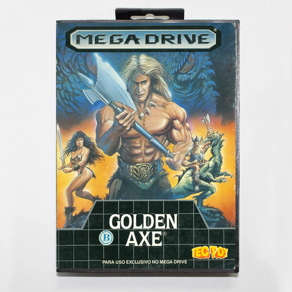 

Игровая карта Golden Axe MD, 16-битный чехол BR для картриджа игровой консоли Sega Megadrive Genesis