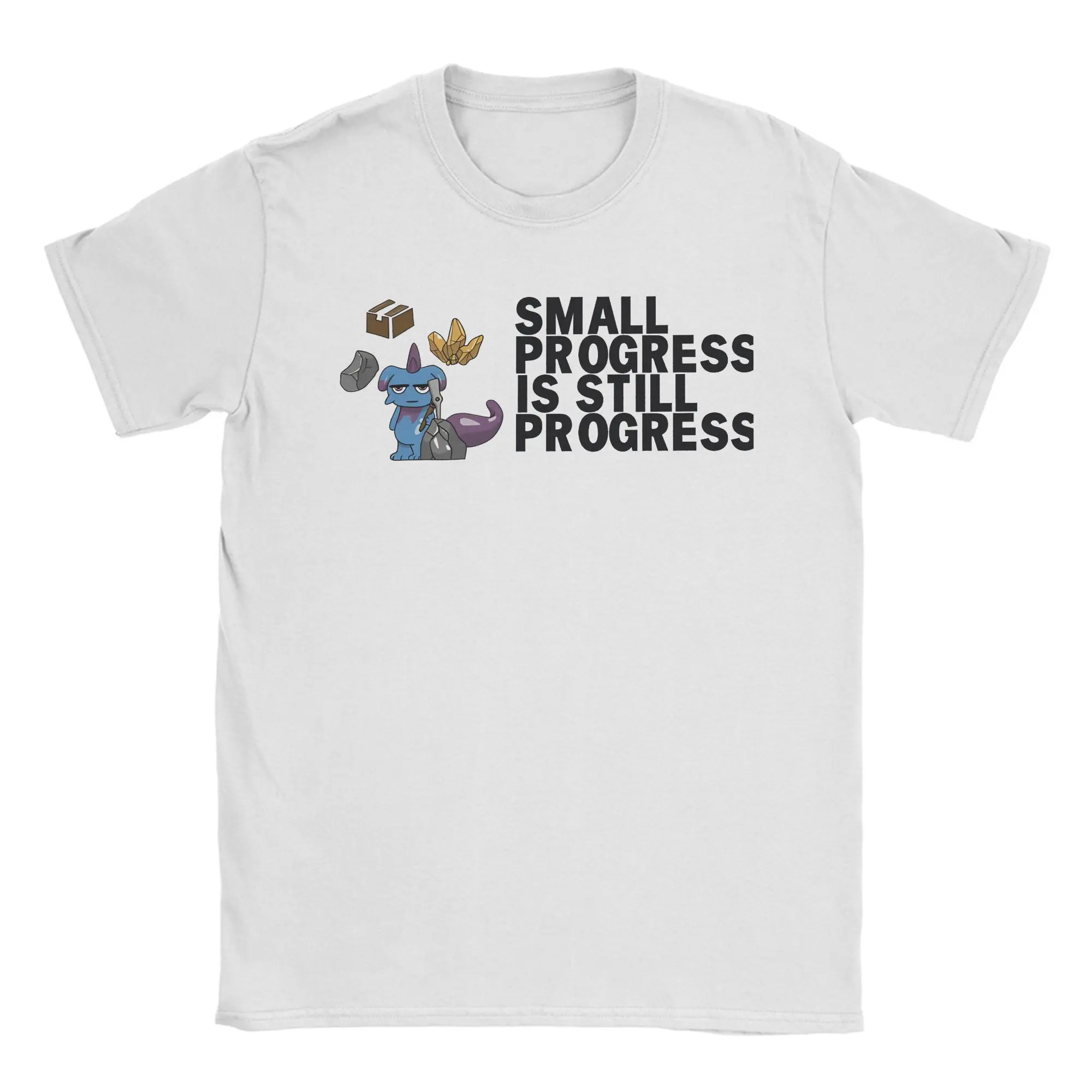 Men Women's Depressos Progress  T Shirts  100% Cotton Clothes Novelty Short Sleeve O Neck Tees Birthday Present T-Shirts