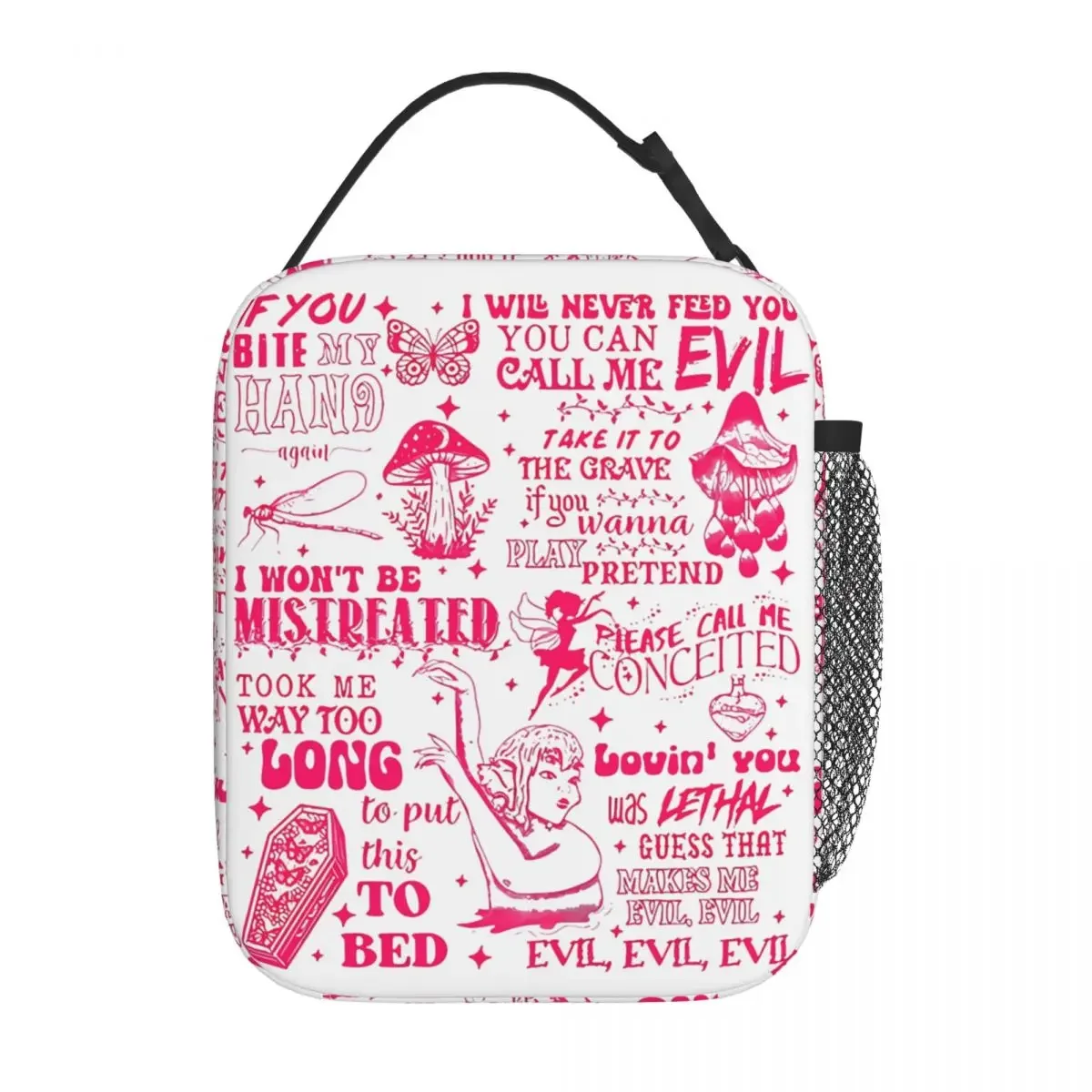 Vintage The Trilogy Tour 2024 Portals Album Insulated Lunch Bag Melanie Martinez Food Bags Portable Thermal Cooler Lunch Box