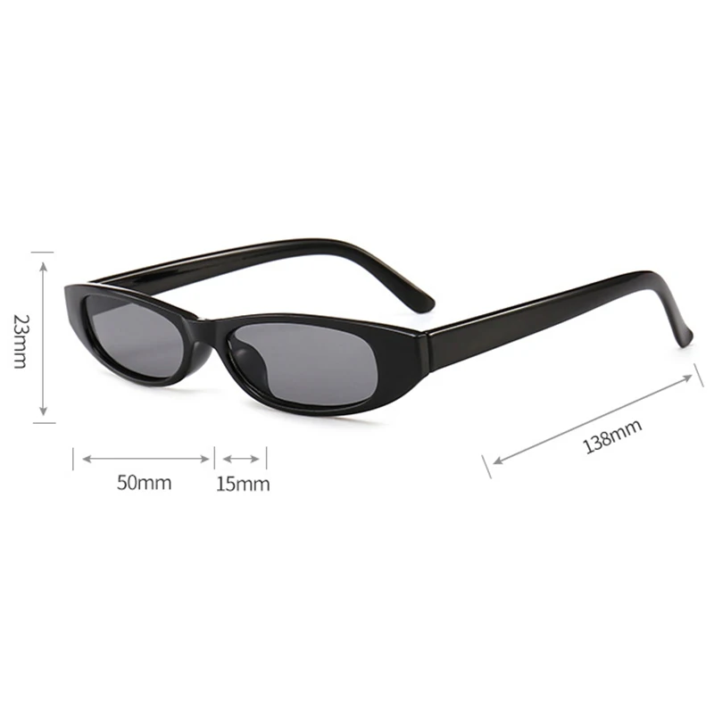 Lindo ojo de gato gafas de sol con montura pequeña para mujer nueva moda Sexy gafas de sol de leopardo señoras Retro de moda gafas decorativas