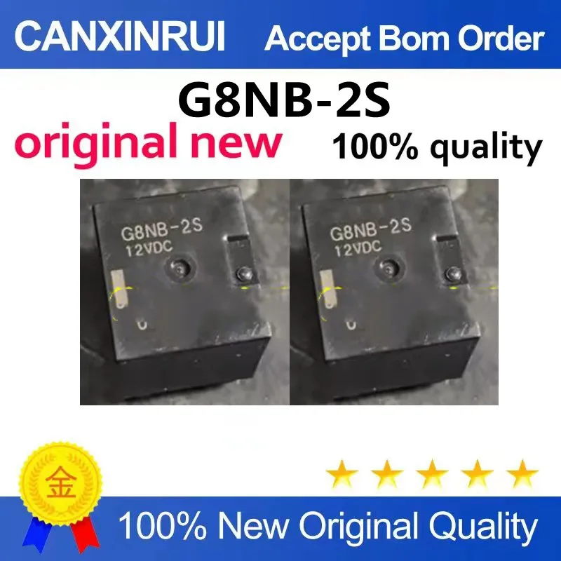 (5-100piezas)G8NB-2S 12V Automotive computer board 10-pin relay New original