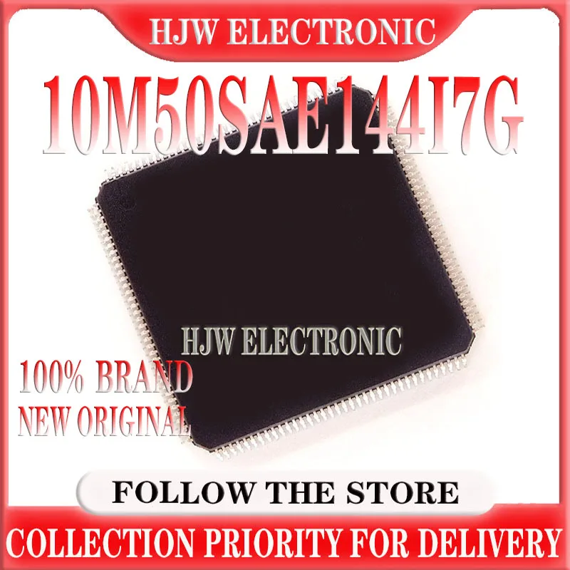 

1PCS 10M50SAE144I7G 144Pin EQFP FPGA chip Programmable Gate Array Series BOM Offer NEW Free Shipping wholesale Brand new