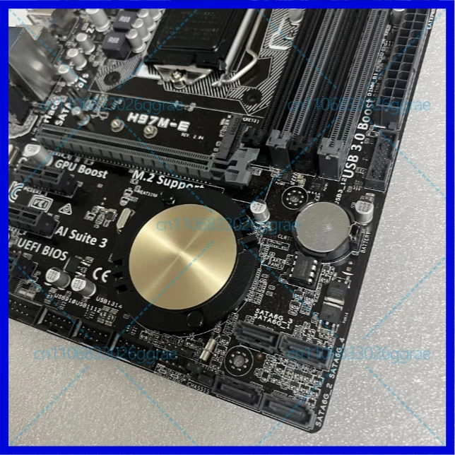 Used For ASUS H97M-E main board, support 1150 slots, with M.2 interface, support DDR3 memory.