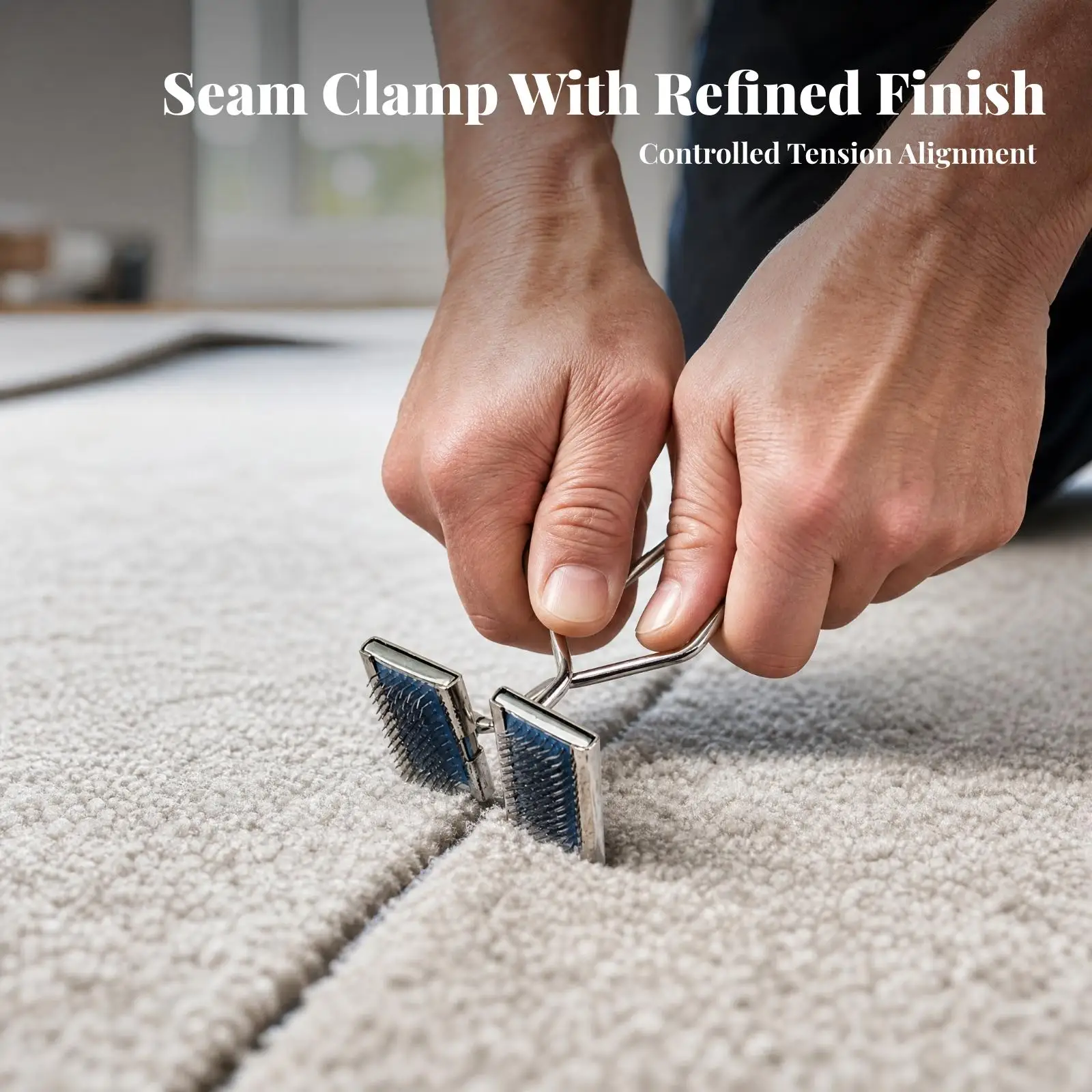 Carpet Installation Tool Compact Carpet Fitting Tool Lightweight for Flooring Professionals, DIY Enthusiasts, Detail Work,