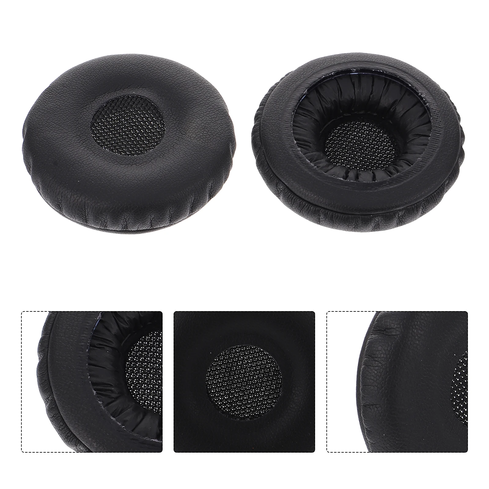 

2Pcs Earphone Replacement Pads Soft Comfortable Headphone Covers Easy Install Durable Headset Cushions for Y40 Y45bt
