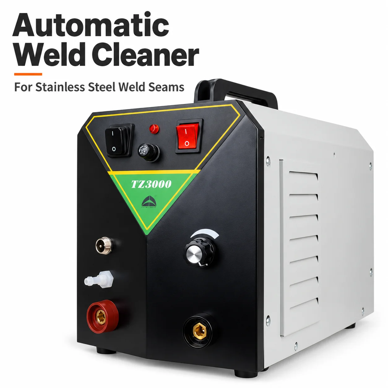 AOLIVIYA Stainless Steel Weld Cleaner Machine Automatic Electrolytic Weld Seam Cleaning Polishing Brush TIG Spot Treatment