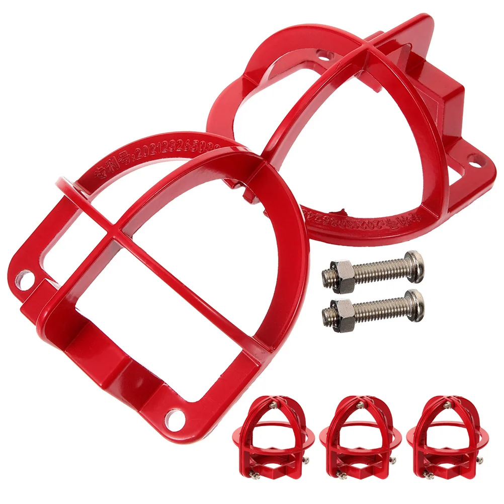 

4pcs Fire Sprinkler Cover Metal Sprinkler Cage For Ceiling Residential Interior Fire Systems Protection