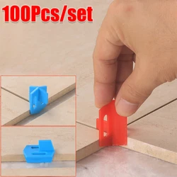 3 In 1 Porcelain Tile Spacers Clips Wedge Ceramic Leveling System For Floor Wall Tile Gap Leveling System Construction Tools