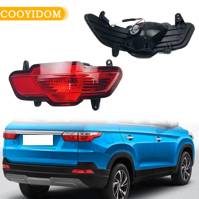 

Car For Rear Bumper Fog Light Brake Light For DFSK Glory FENGON 560 S560 Reflector Brake Lamp Reverse Warning Lamp